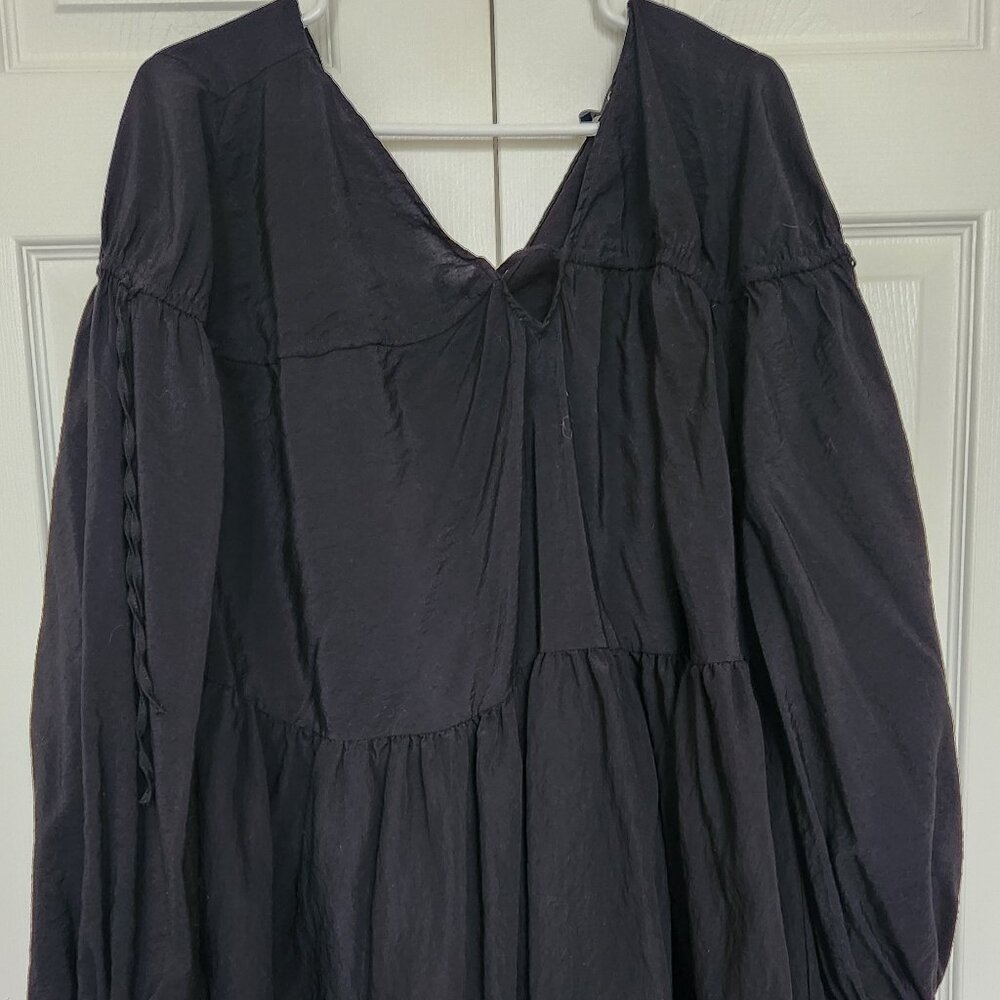 Eloquii Shirred Mini Dress